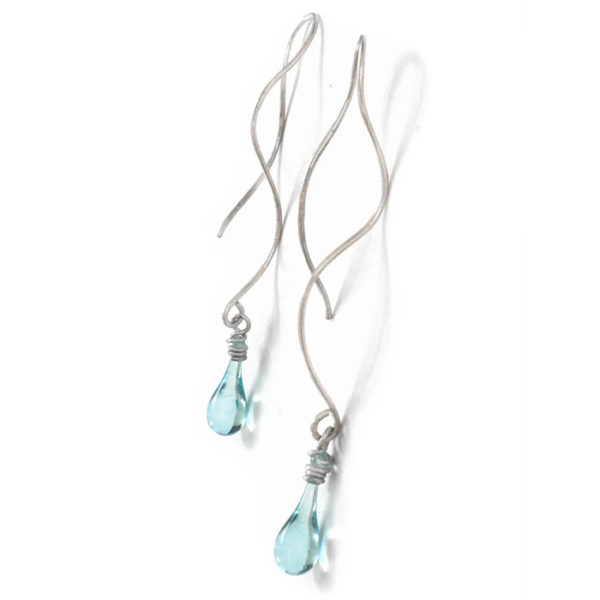 Illusion Earrings Water