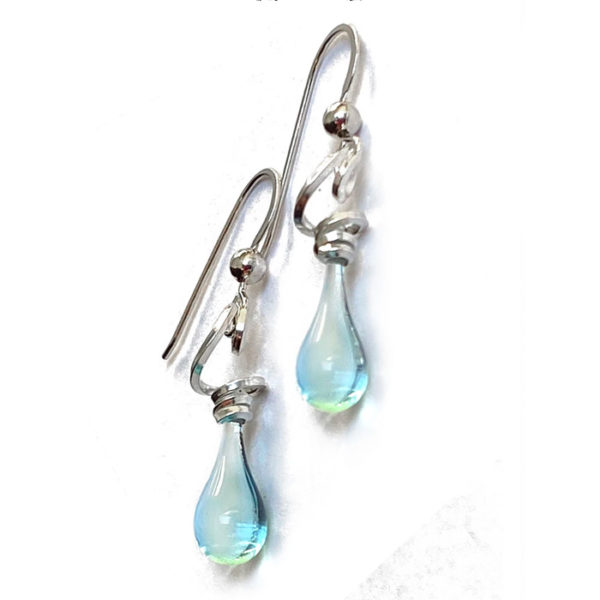 Tendril Earrings - Water