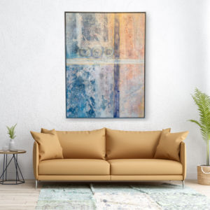 Pompeii III Original Encaustic Painting by Heather Davis