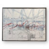 Crumbling Infrastructure II 24 x 18" Encaustic Painting - Image 2