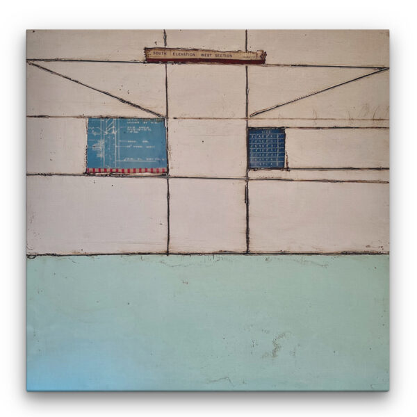 Vintage Plans Blue VI